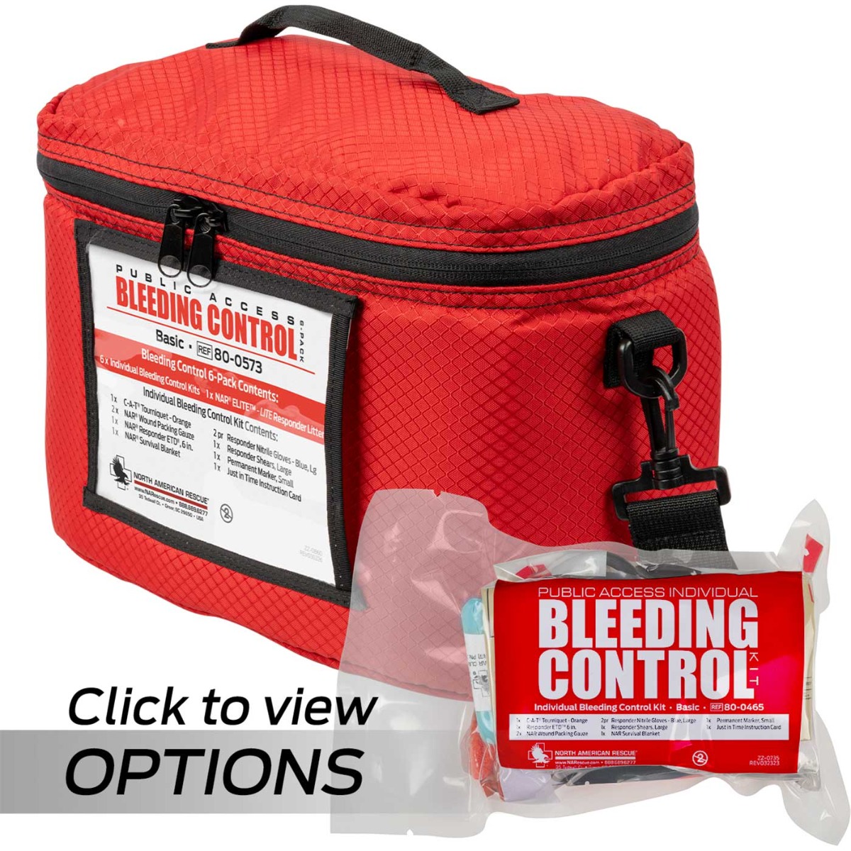 Public Access Bleeding Control 6-Pack - Vacuum Sealed