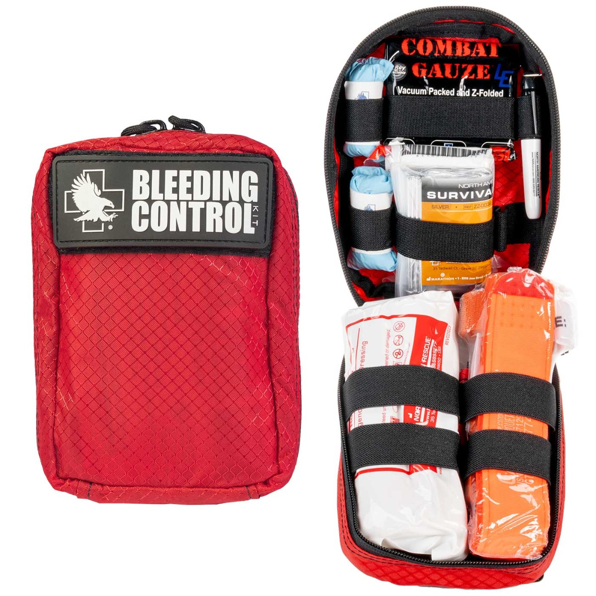 Public Access Individual Bleeding Control Kit - Nylon