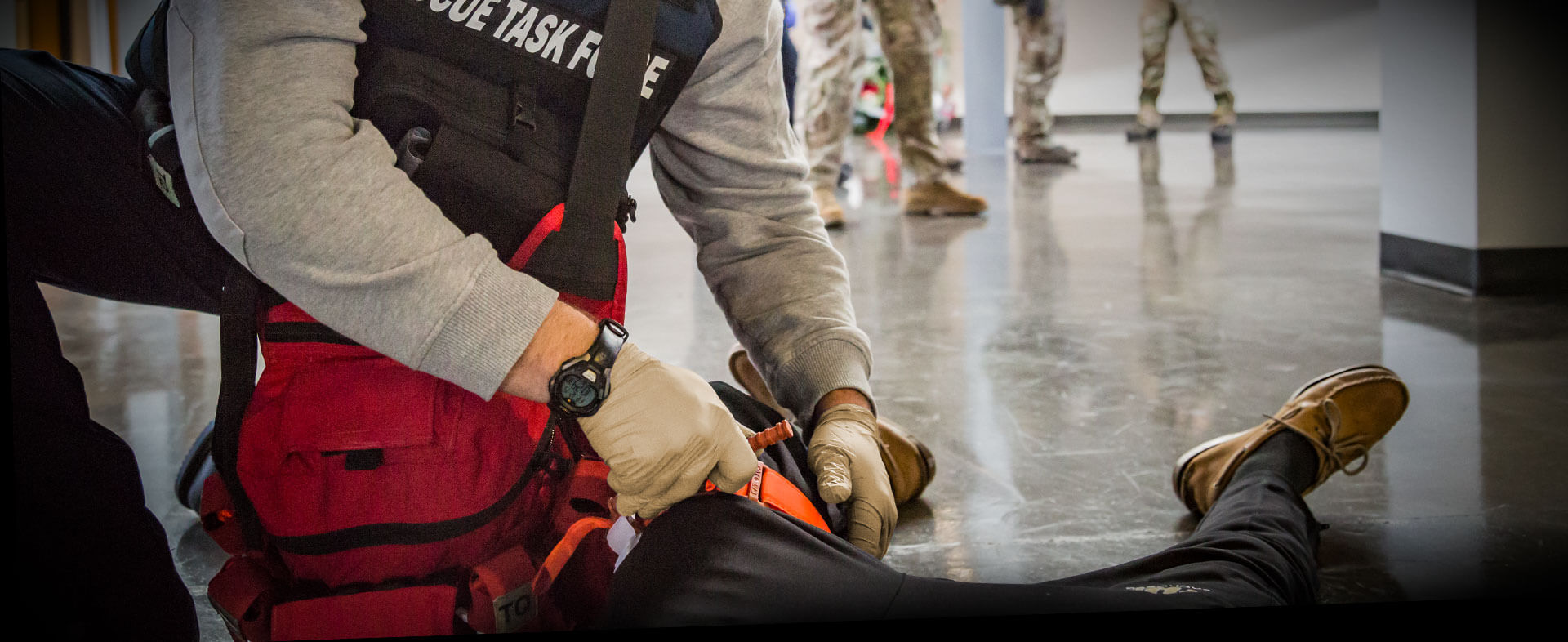 Emergency Services banner.