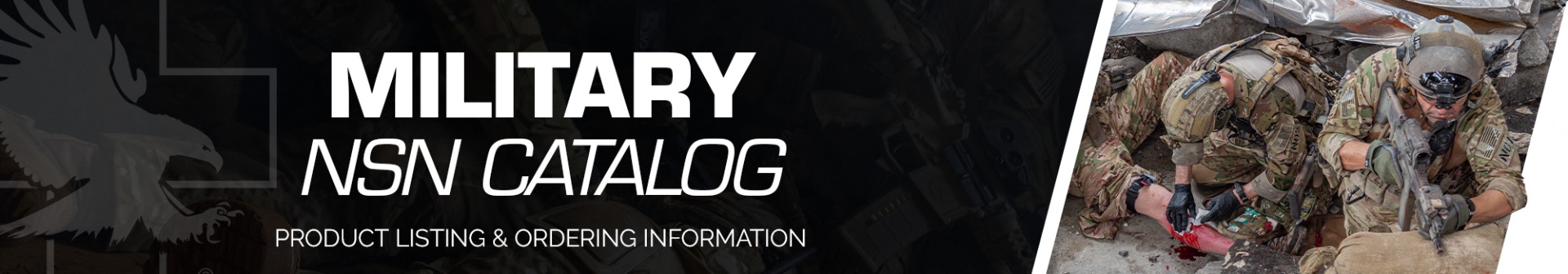 Military NSN Catalog Banner