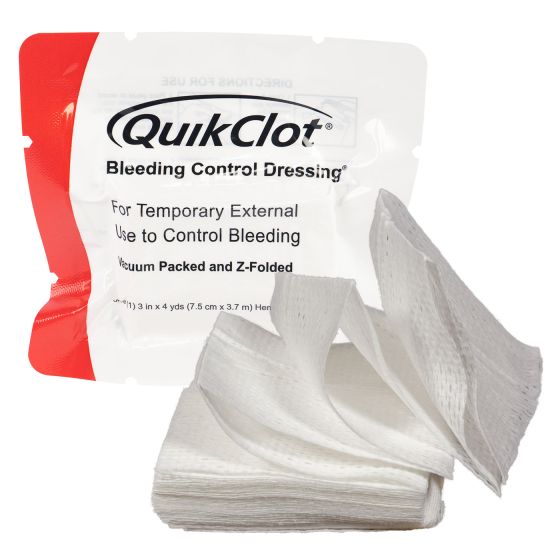 Quickclot Bleeding Control Dressing Wundkompresse