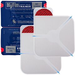 HyFin Chest Seal Trainer Twin pack