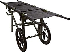 Wheeled Litter Carrier with Case (Open)