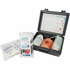 TrueClot Hemorrhage Training Kit - Large Caliber GSW with Bone Insert